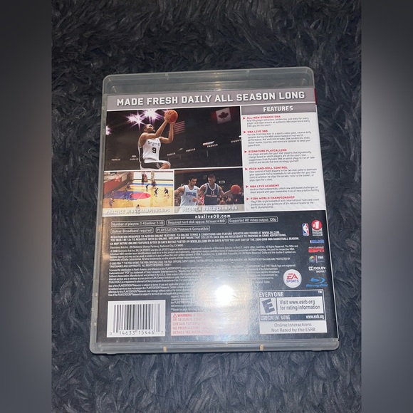 EA Sports NBA Live 09 PlayStation 3 - Picture 2 of 3